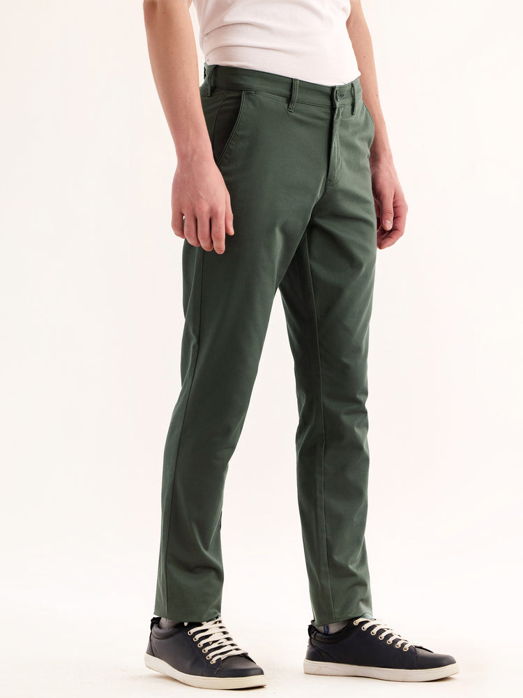 Grey Stretch Slim Fit Trouser