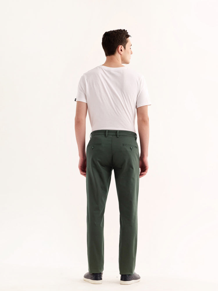 Grey Stretch Slim Fit Trouser