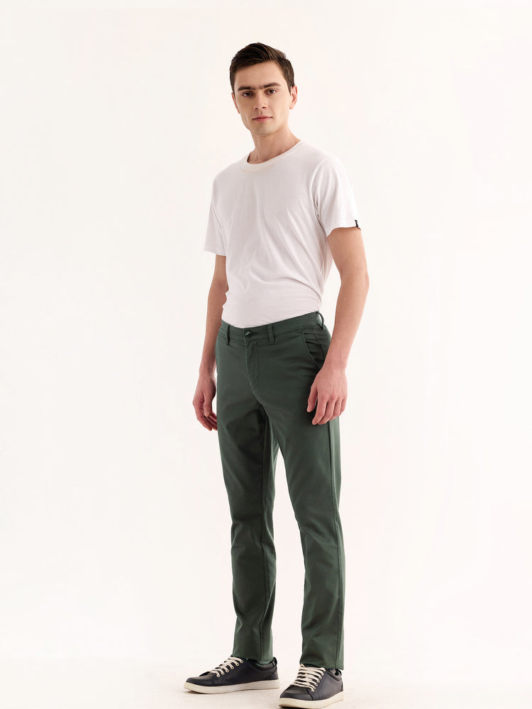 Grey Stretch Slim Fit Trouser