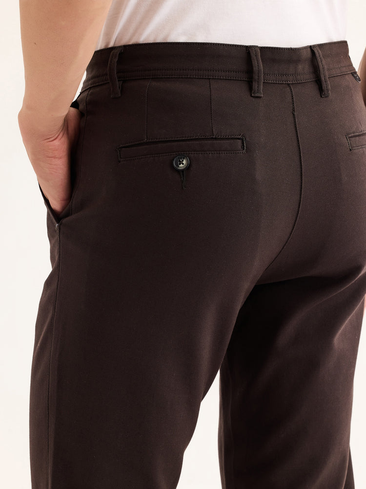 Grey Stretch Slim Fit Trouser