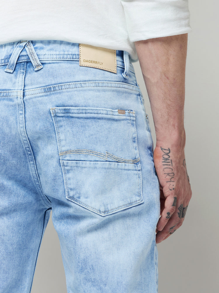 Slim Fit Light Wash Jeans
