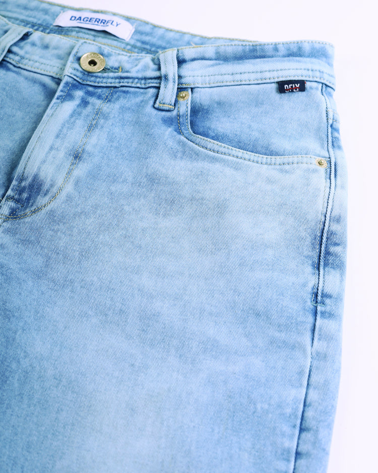 Slim Fit Light Wash Jeans