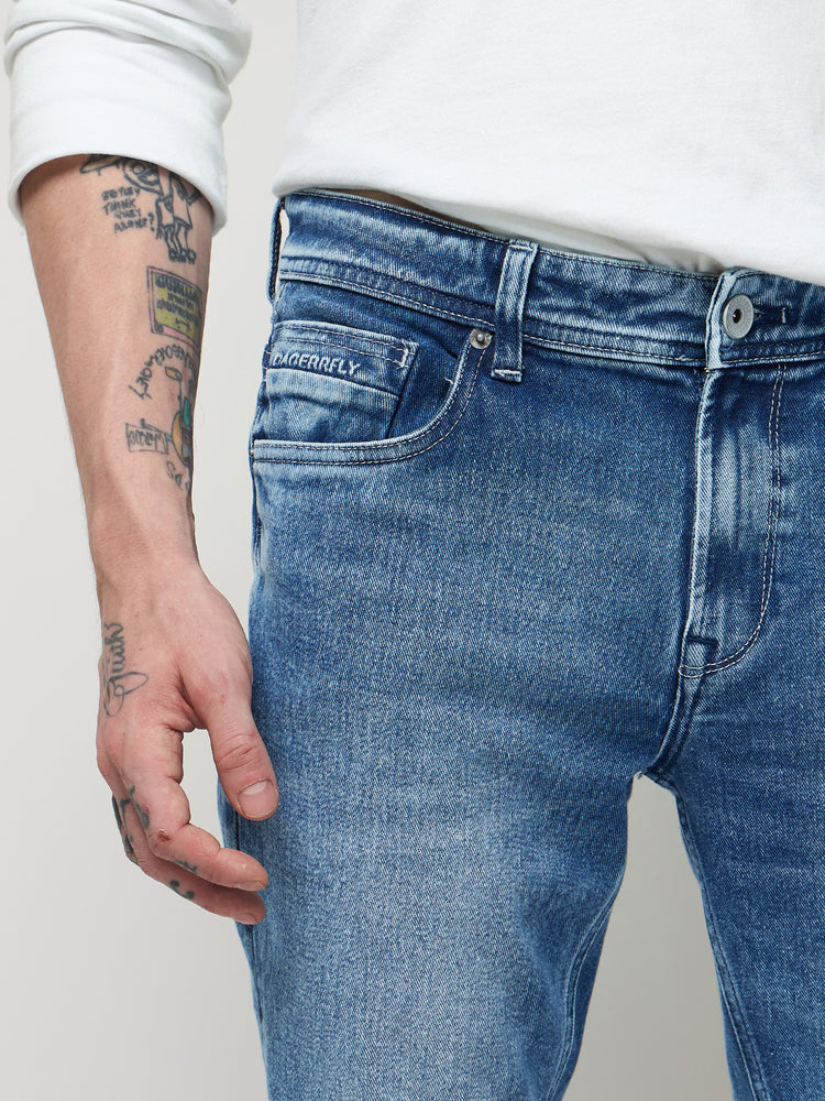 Slim Fit Medium Wash Jeans