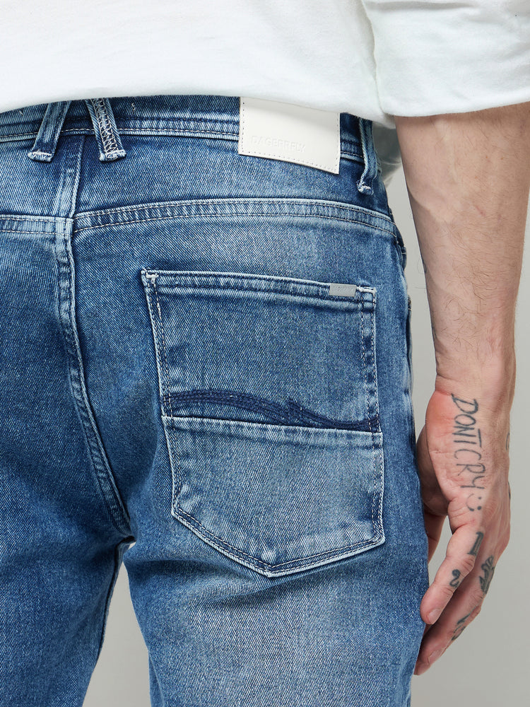 Slim Fit Medium Wash Jeans