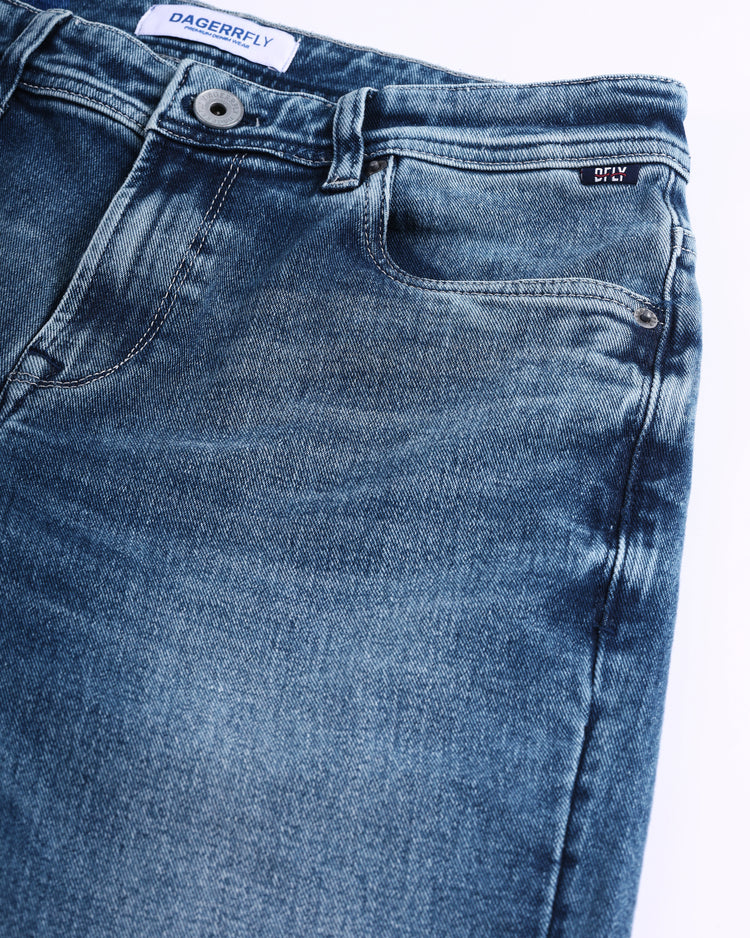 Slim Fit Medium Wash Jeans