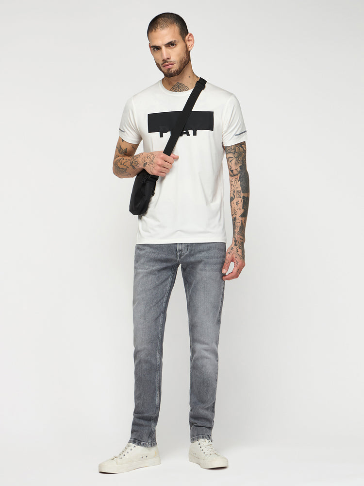 Slim Fit Medium Wash Jeans