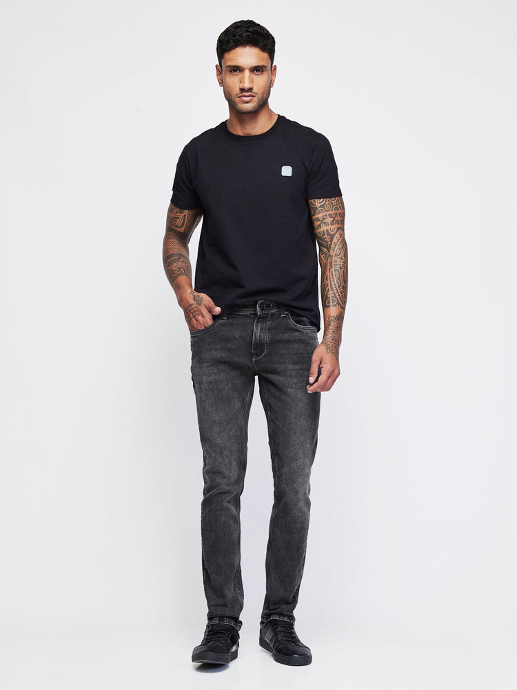 Slim Fit Medium Wash Jeans