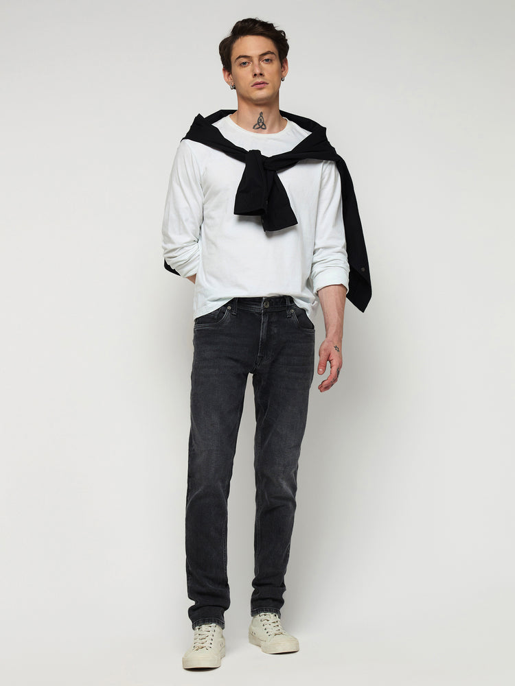 Slim Fit Dark Wash Jeans
