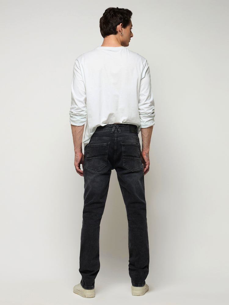 Slim Fit Dark Wash Jeans