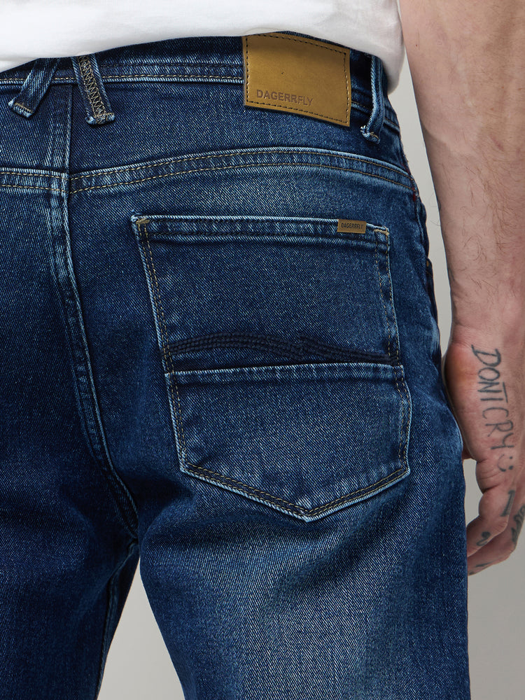 Relaxed Fit Medium Wash Jeans