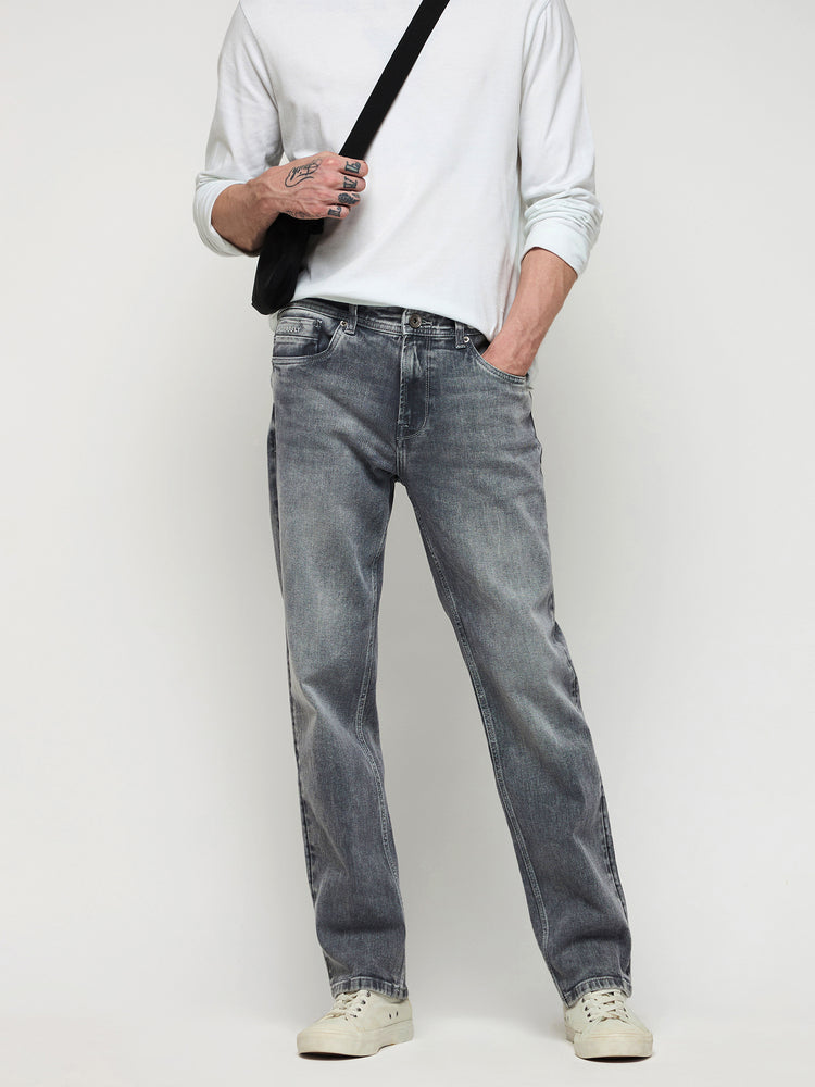 Relaxed Fit Light Wash Jeans