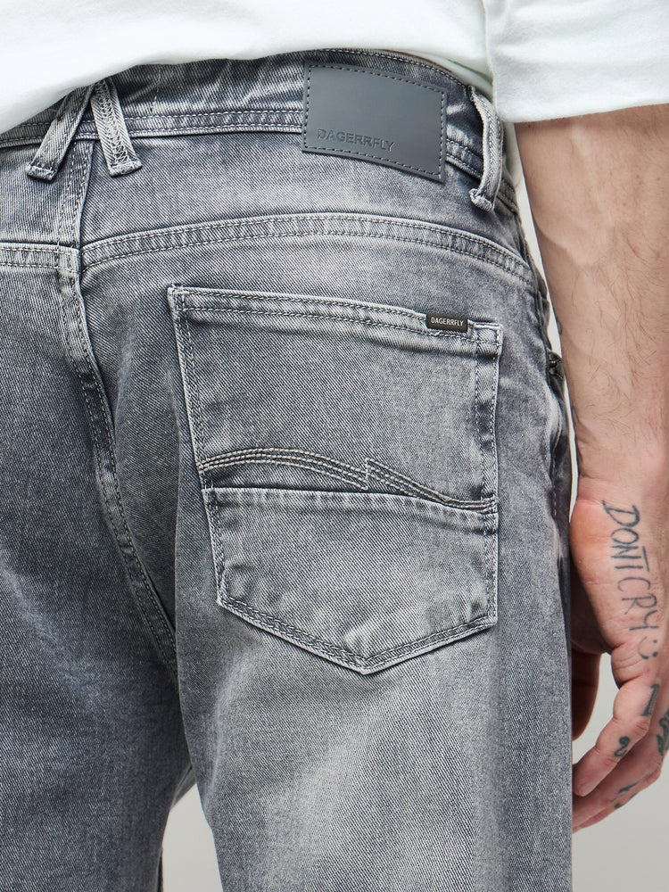 Relaxed Fit Light Wash Jeans