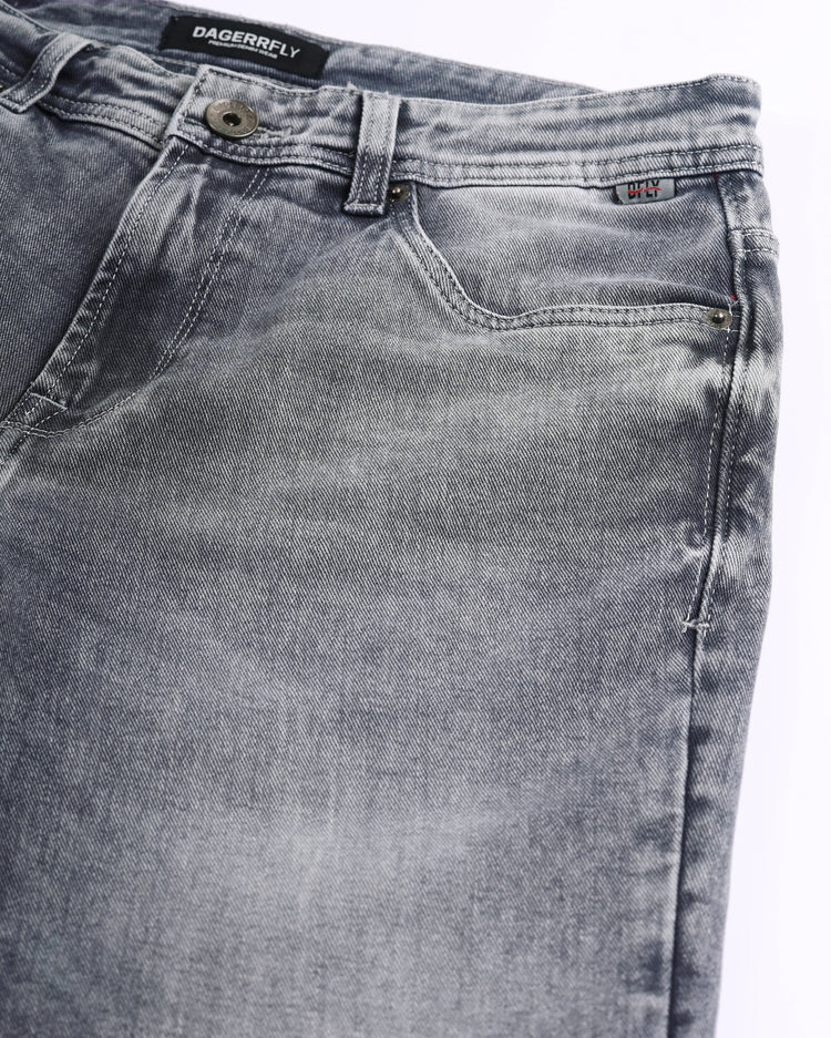 Relaxed Fit Light Wash Jeans