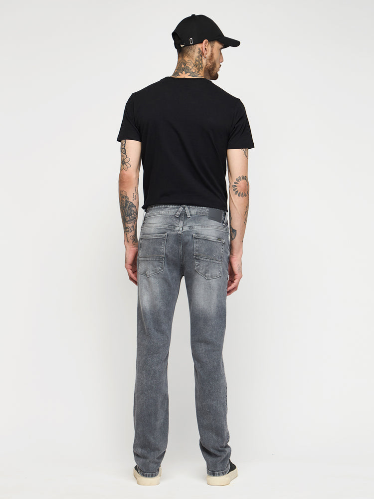Straight Fit Medium Wash Jeans