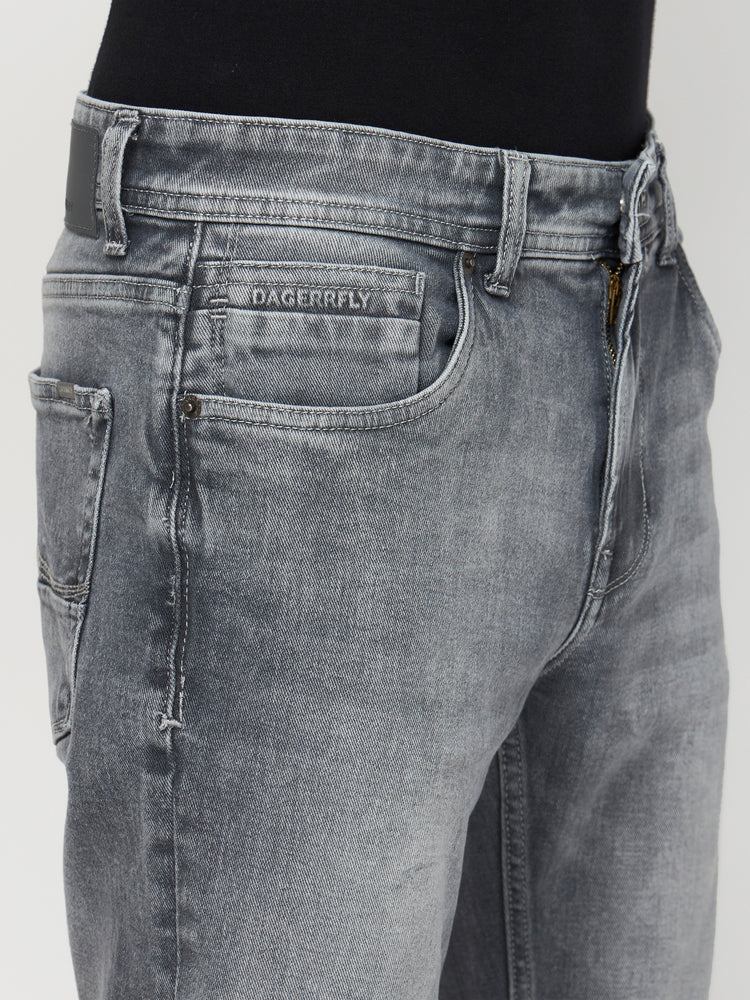 Straight Fit Medium Wash Jeans