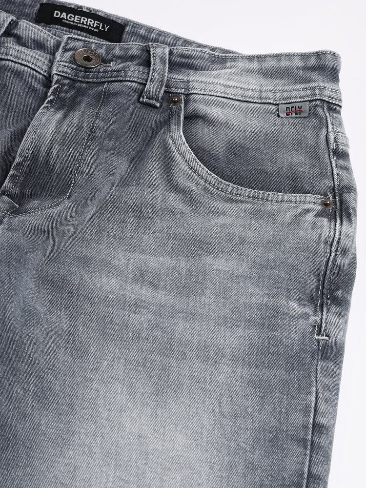 Straight Fit Medium Wash Jeans