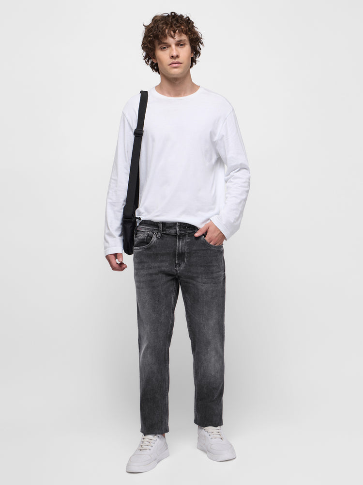 Straight Fit Medium Wash Jeans
