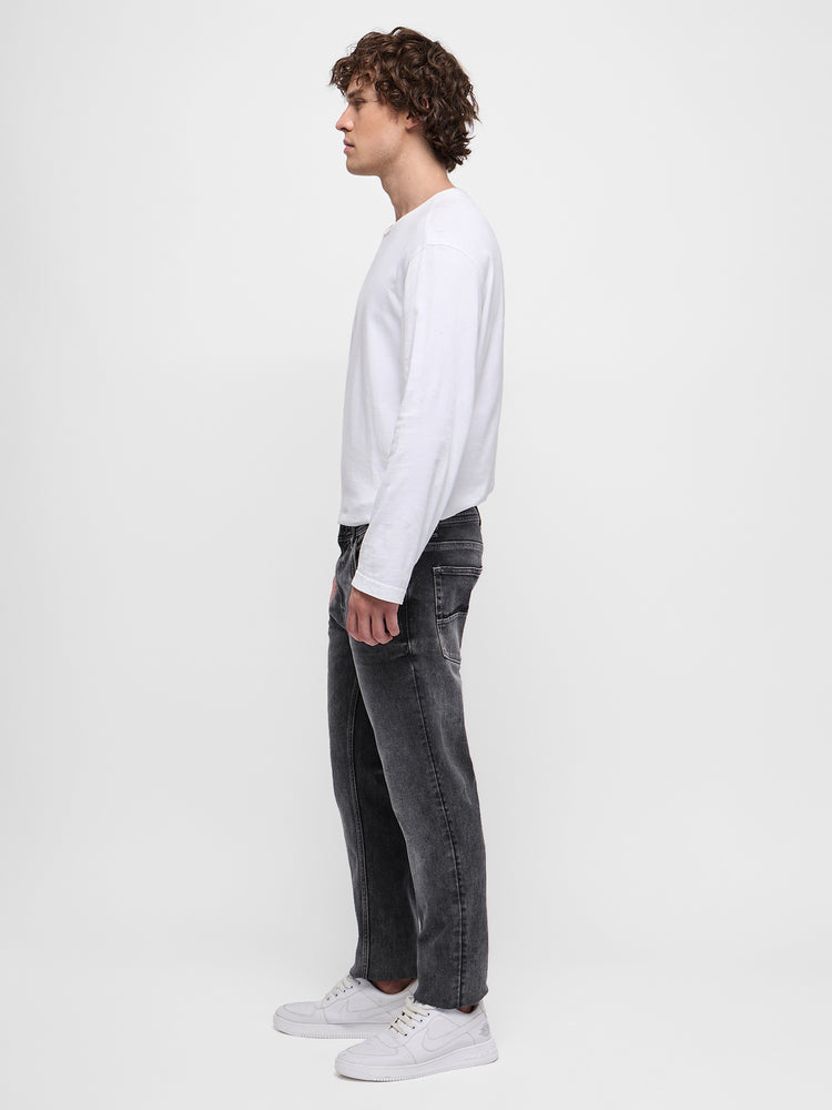Straight Fit Medium Wash Jeans