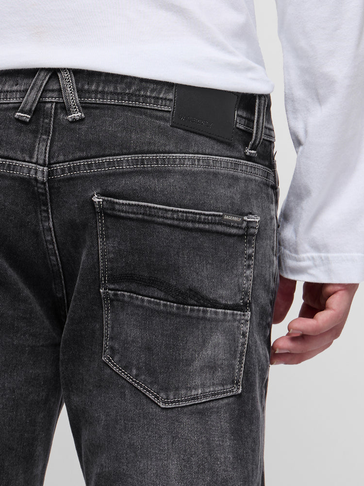 Straight Fit Medium Wash Jeans