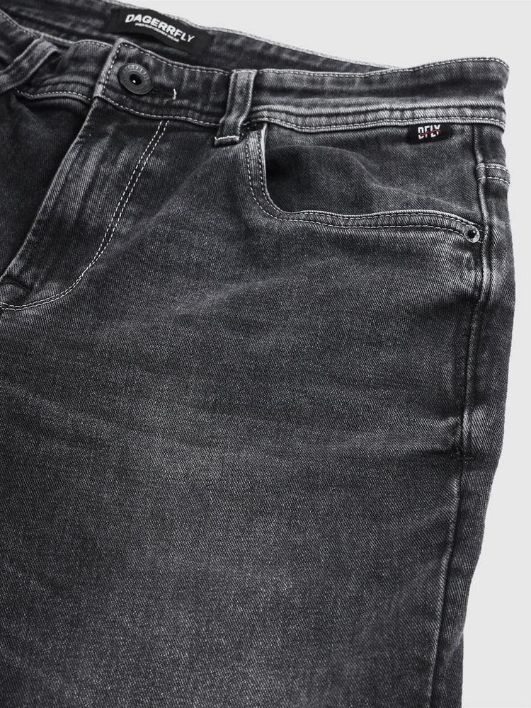 Straight Fit Medium Wash Jeans