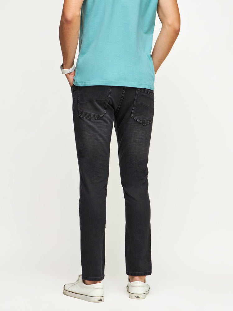 Tapered Fit Light Wash Jeans