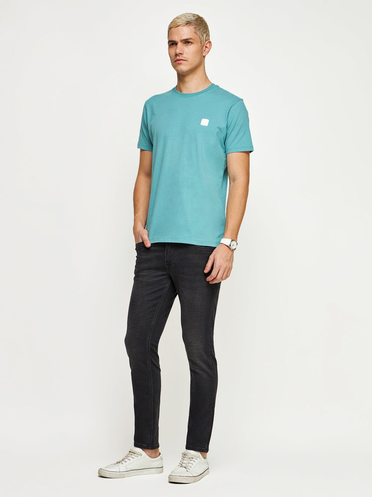 Tapered Fit Light Wash Jeans