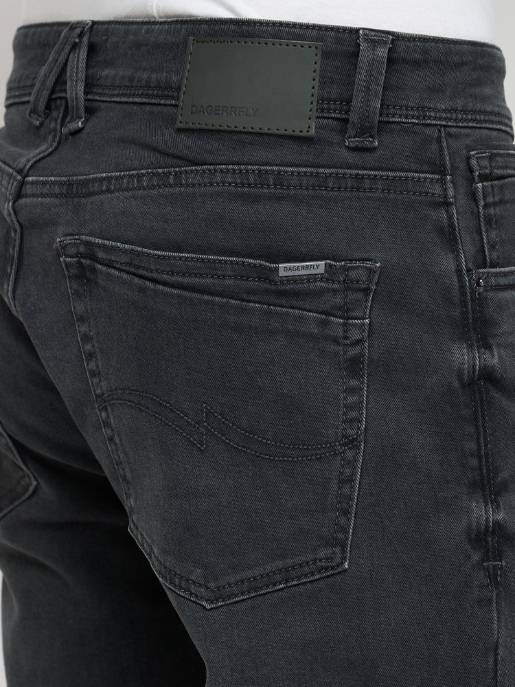 Slim Fit Dark Wash Jeans