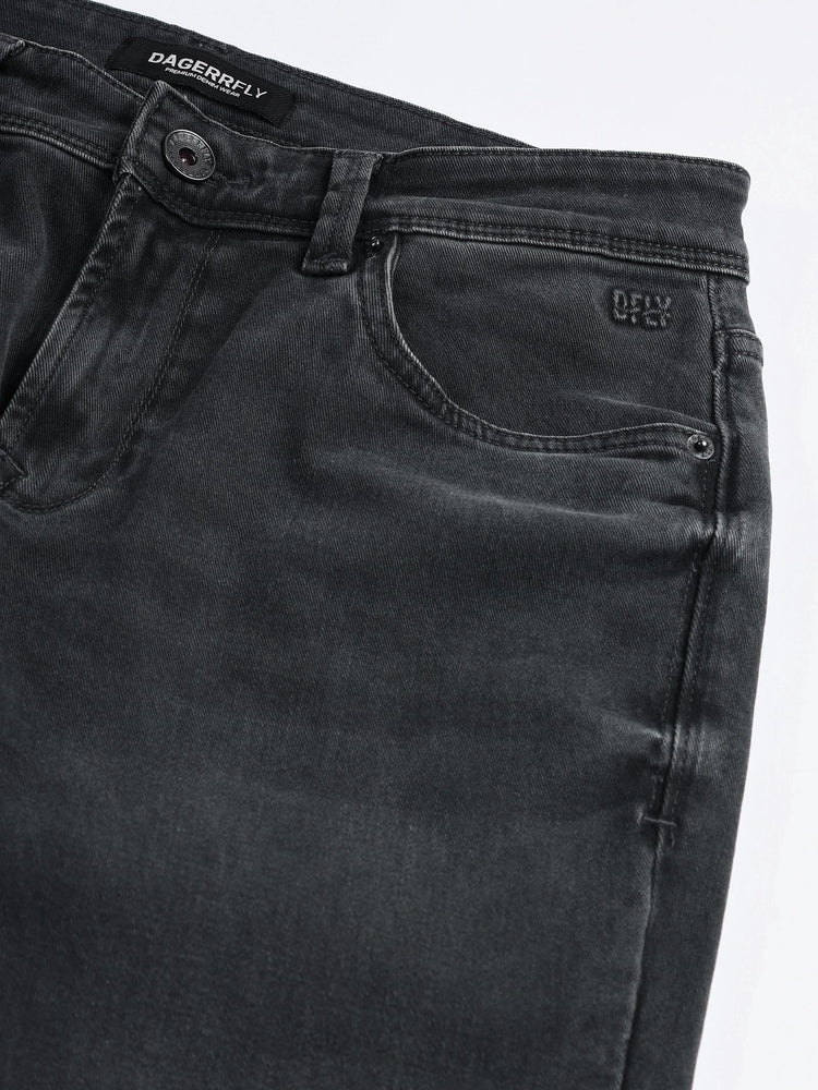 Slim Fit Dark Wash Jeans