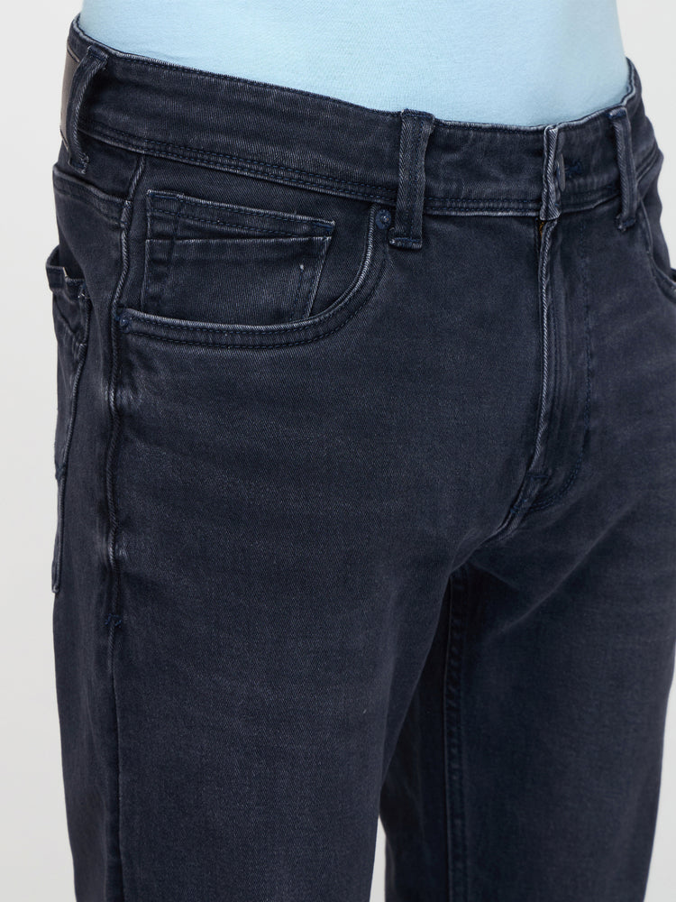 Slim Fit Dark Wash Jeans