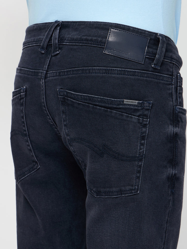 Slim Fit Dark Wash Jeans