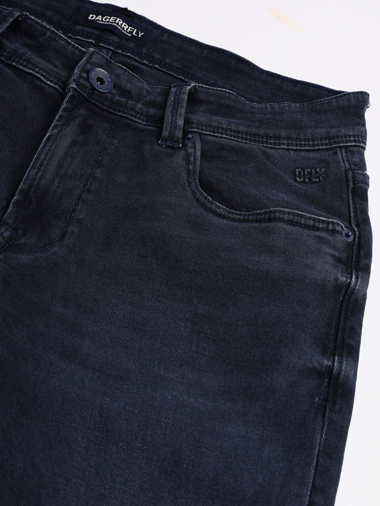 Slim Fit Dark Wash Jeans
