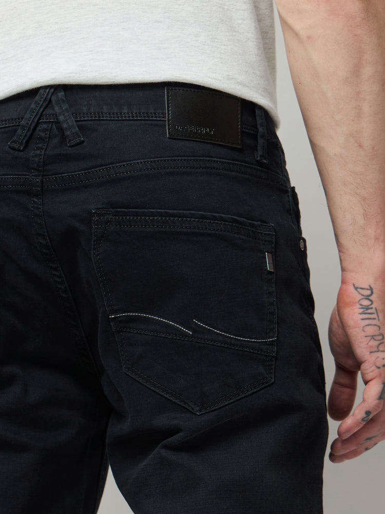 Slim Fit Dark Wash Jeans