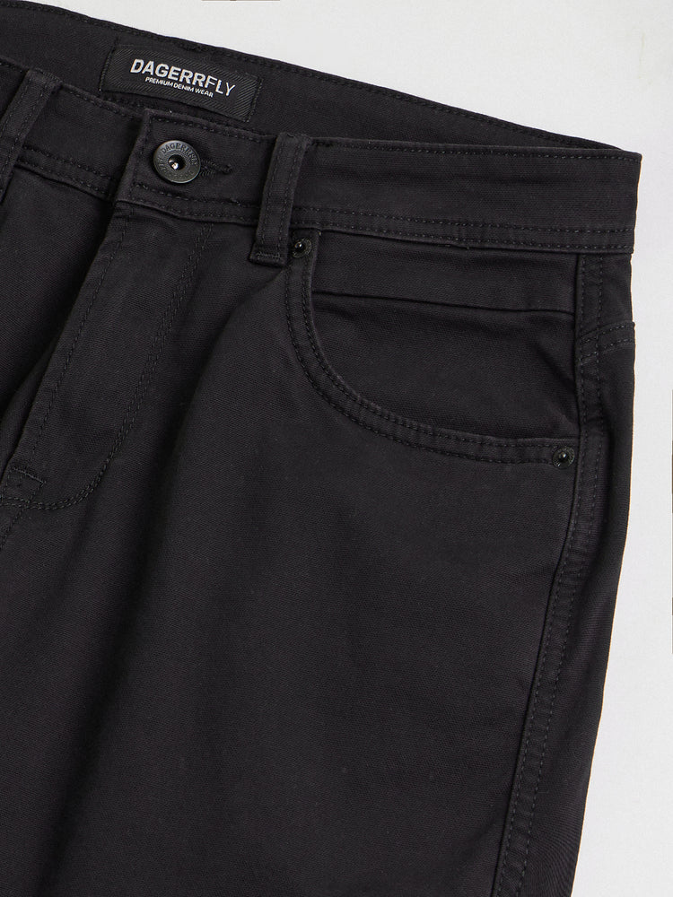Relaxed Fit Canvas Cargo Trouser