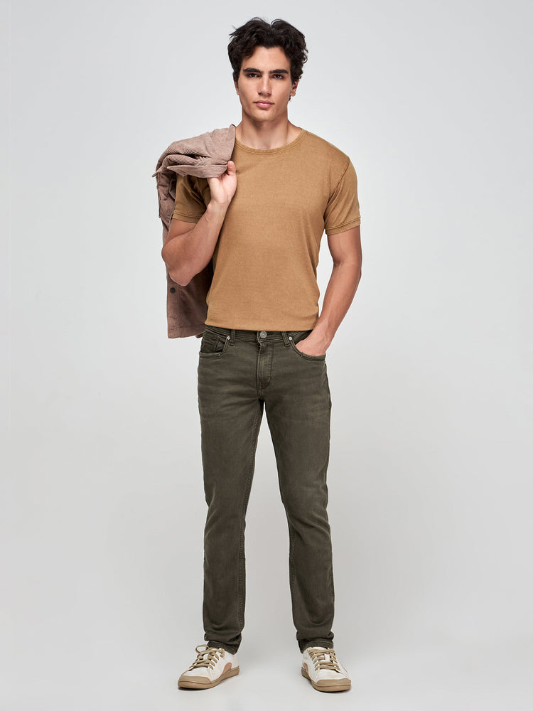 Slim Fit Medium Wash Jeans