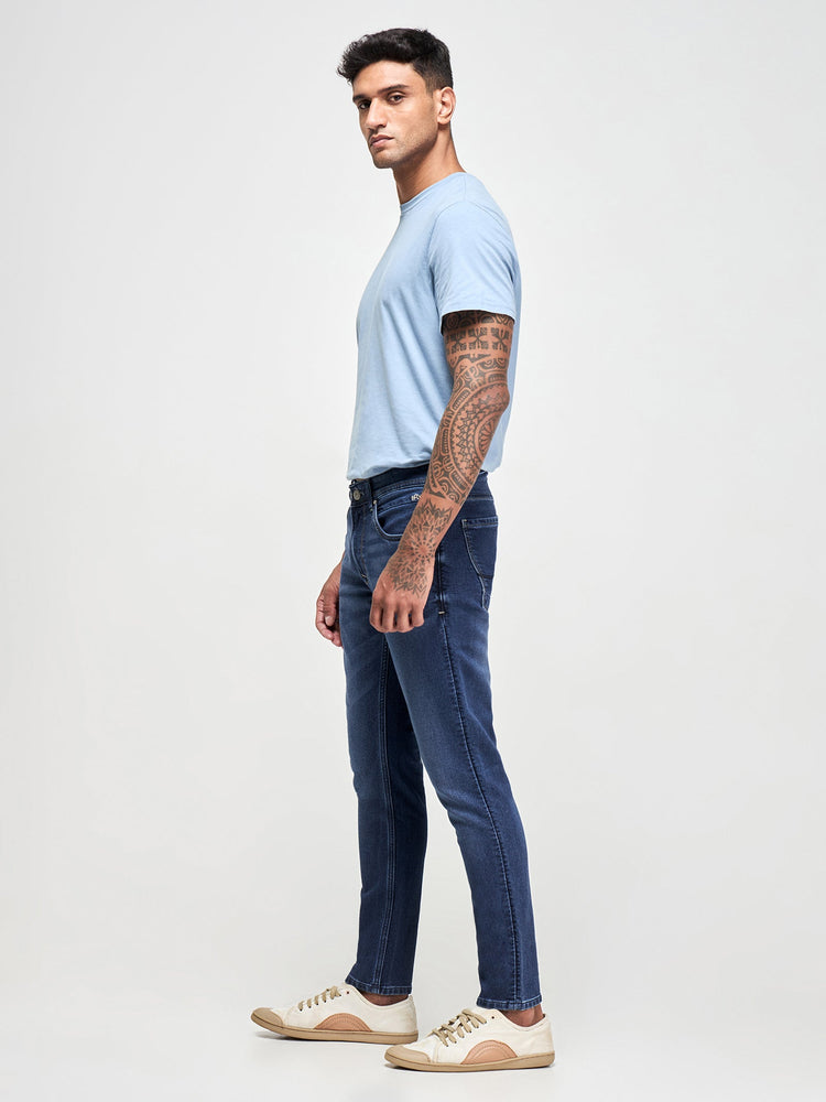 Slim Fit Dark Wash Jeans