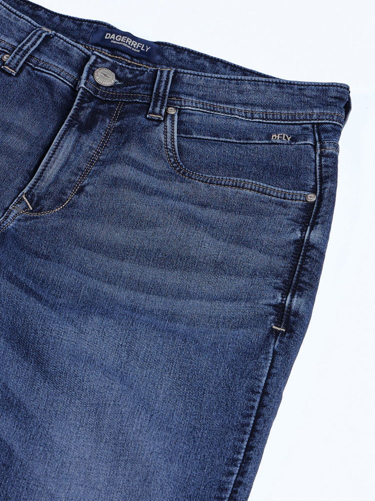 Slim Fit Dark Wash Jeans