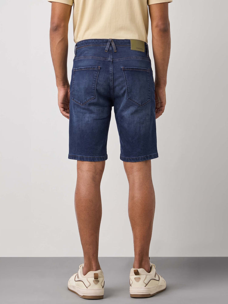 Blue Denim Shorts