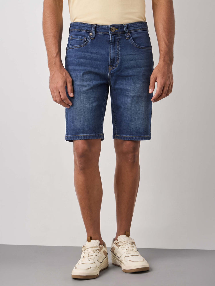 Blue Denim Shorts