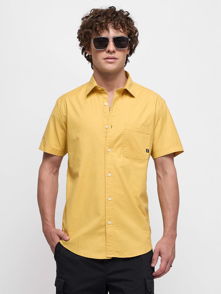 Oxford Stretch Short Sleeve Shirt