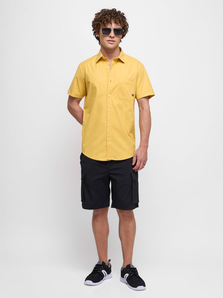 Oxford Stretch Short Sleeve Shirt