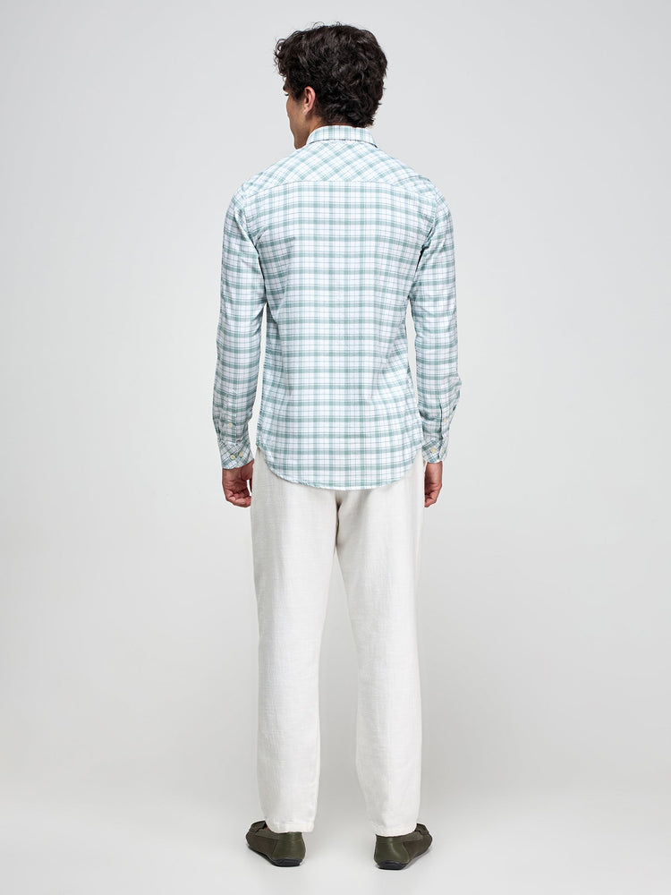 Pure Cotton Checked Shirt