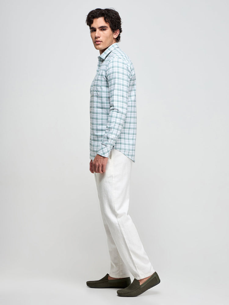 Pure Cotton Checked Shirt