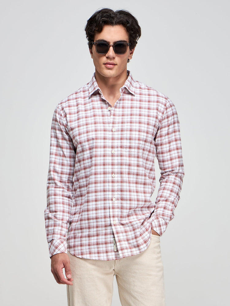 Pure Cotton Checked Shirt