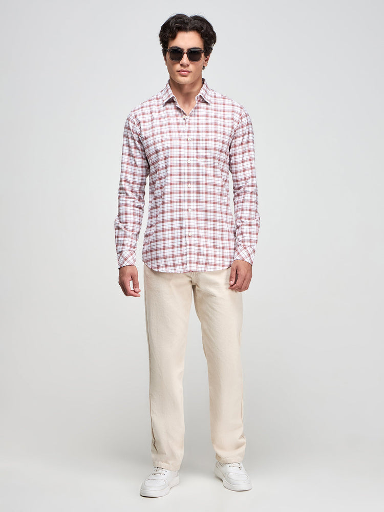 Pure Cotton Checked Shirt