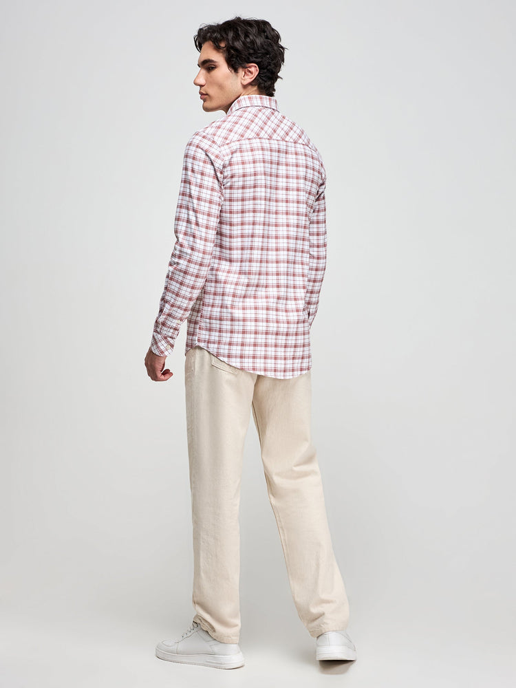 Pure Cotton Checked Shirt
