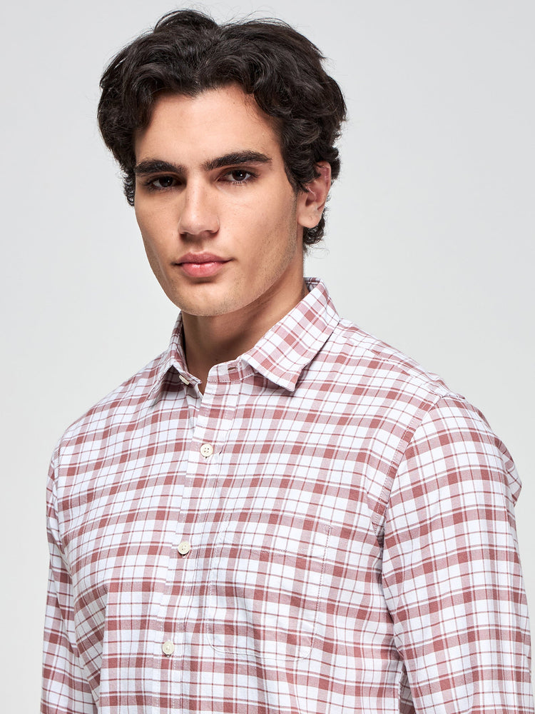 Pure Cotton Checked Shirt