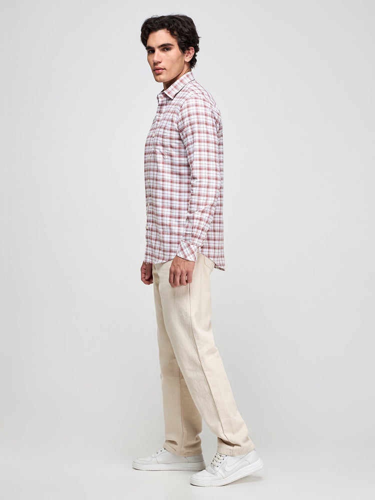 Pure Cotton Checked Shirt