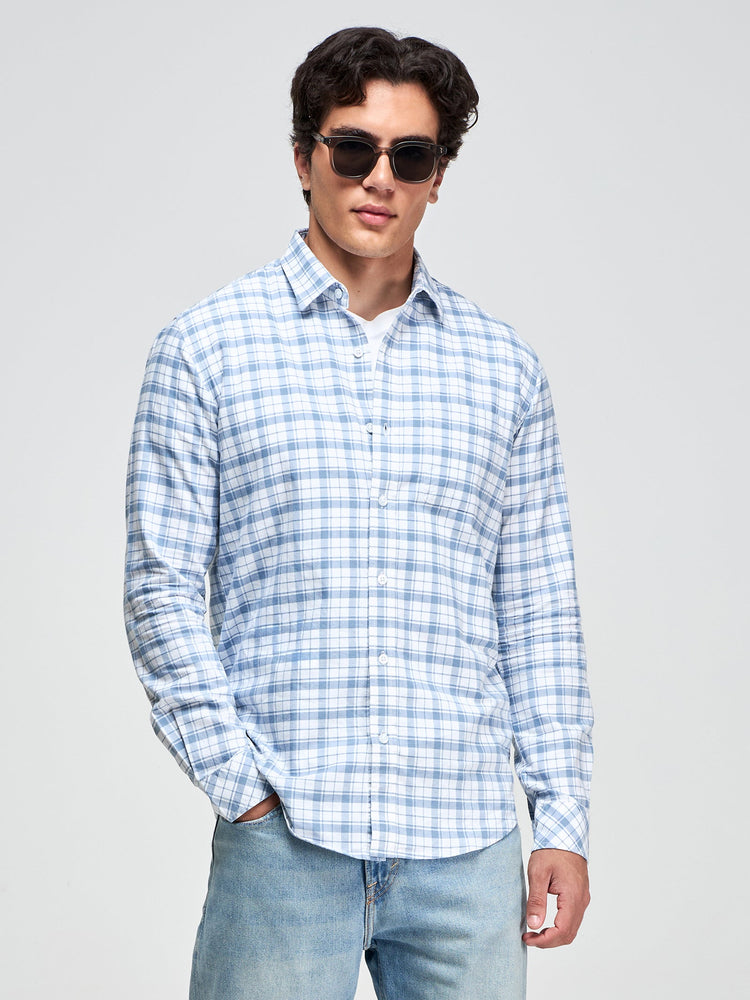 Pure Cotton Checked Shirt