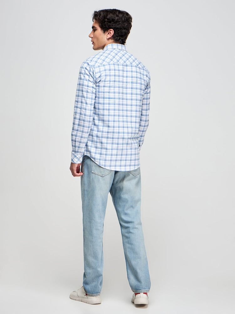 Pure Cotton Checked Shirt
