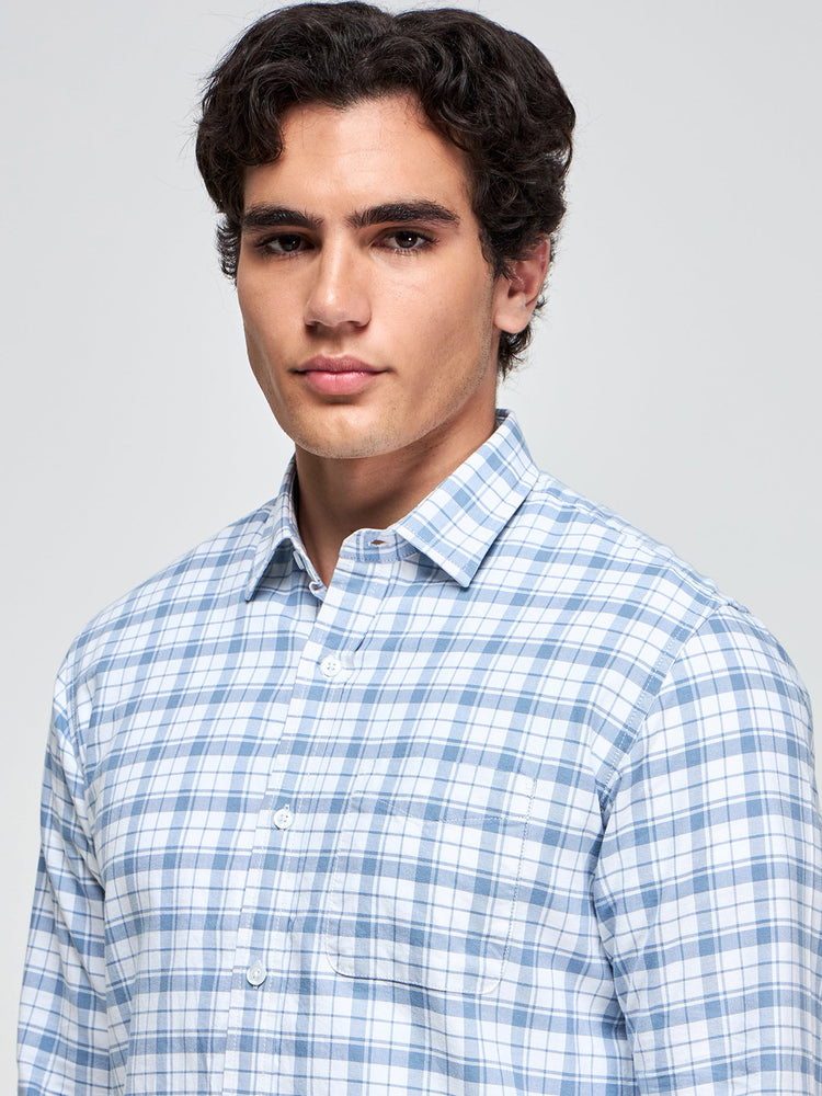 Pure Cotton Checked Shirt